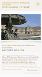 Mobile Screenshot of neues-schloss-stuttgart.de